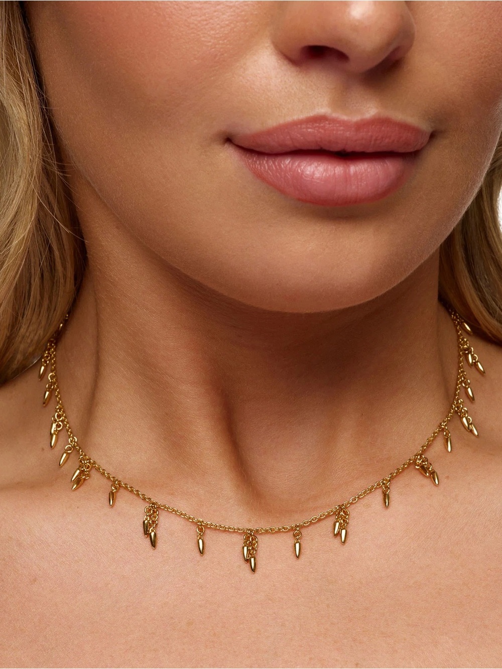Stone Fruit fringe necklace brand new nvr worn. Won’t leave up long!
